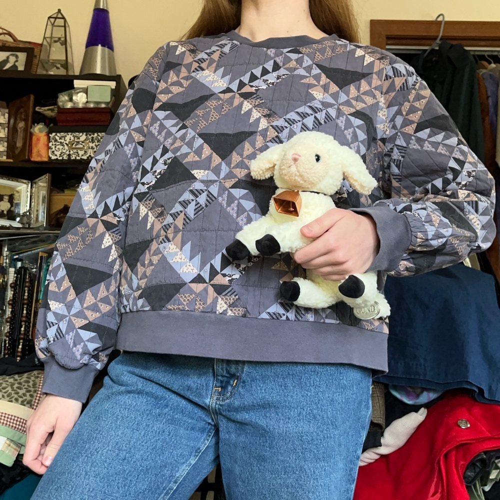 Universal Thread Quilt Sweatshirt - image 4
